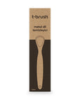 T-Brush Stainless Steel Tongue Scraper for Oral Hygiene & Fresh Breath - view 2