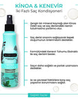 Morfose Quinoa & Hemp Leave-in Hair Serum - Nourishes & Protects Hair, 7.44 fl oz Morfose Quinoa & Hemp Hair Serum - Nourish & Protect Leave-in hair serum, Hair care product, Quinoa extract hair benefits, Hemp seed extract for hair, Double-phase hair serum, Hair nourishment, Scalp care, Natural hair care, Hair growth support, Moisturizing hair serum, Hair protection, Daily hair care, Styling serum, Hair health, Morfose