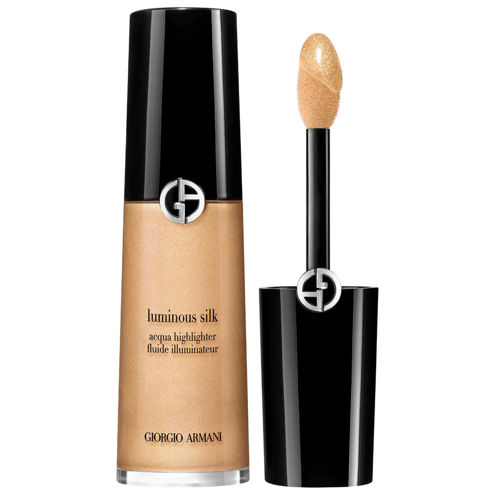 Luminous Silk Acqua Highlighter - Multipurpose Hydrating Highlighter with Niacinamide for Radiant Glow Luminous Silk Acqua Highlighter - Hydrating & Illuminating multipurpose highlighter, hydrating highlighter, water-based highlighter, skincare highlighter, niacinamide highlighter, luminous glow, radiant complexion, skincare-infused makeup, beauty essentials, glass skin, natural glow, sunkissed look, everyday makeup, long-lasting hydration, illumination, beauty products, cosmetics, skincare, face makeup, hi