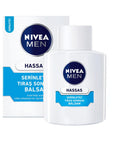Nivea Men Alcohol-Free After Shave Balm for Sensitive Skin - Soothing, Cooling, and Refreshing Post Shave Care Nivea Men After Shave Balm - Soothing & Refreshing after shave balm, alcohol-free, sensitive skin, Nivea Men, post shave care, soothing skin, shaving relief, men's grooming, skincare, chamomile, seaweed, quick-absorbing, long-lasting freshness, dermatologically tested, men's skincare, grooming essentials