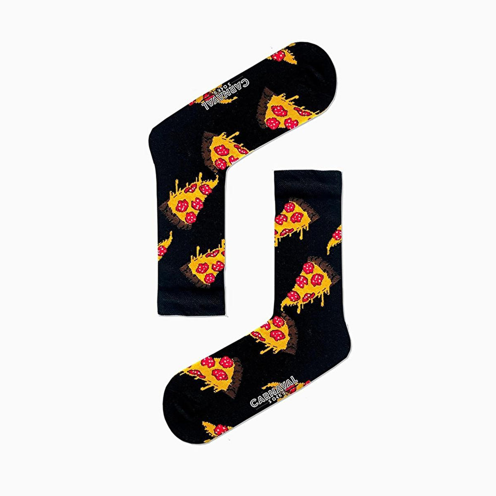 Carnaval Novelty Fast Food Socks Set - 5 Pairs of Comfortable Cotton-Themed Socks for Everyday Wear - view 6