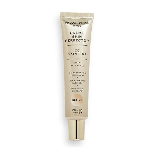 Revolution Pro CC Cream Skin Tint: Perfecting Medium for Natural, Light Coverage & Even Skin Tone - Vitamin E Infused, Vegan Formula Revolution Pro CC Cream Skin Tint: Light Coverage, Vegan Formula CC cream, skin tint, color correcting cream, light coverage foundation, vegan CC cream, vitamin E skin tint, natural finish foundation, Revolution Pro CC cream, light coverage, vegan makeup, vitamin E, color correcting, natural finish, easy application, quick makeup, beauty, cosmetics, skincare, lightweight found