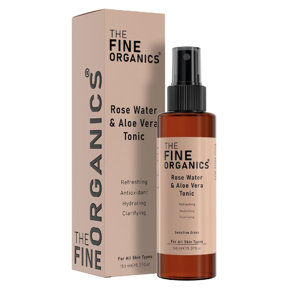 The Fine Organics Rose Water & Aloe Vera Pore Tightening Toner 150 ml