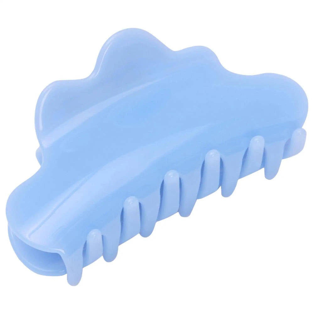 Baby Nimbus Olive Check Hair Claw Clip: Secure Hold, Eco-Friendly Acetate, Effortless Styling for Fine Hair - image 2