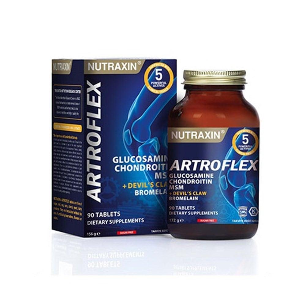 Nutraxin Artroflex 90 Tablets - Joint Health Supplement with Glucosamine, Bromelain, and Devil's Claw Nutraxin Artroflex 90 Tablets - Joint Health Support Supplement joint health supplement, glucosamine, bromelain, devil's claw, dietary supplement for joints, joint pain relief, natural joint support, mobility support, flexibility supplement, pain management, dietary supplement, health and wellness, Nutraxin, Artroflex
