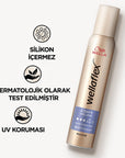 Wella Wellaflex Extra Strong Hold Hair Mousse - Long-Lasting Volume and Non-Sticky Styling for Vegans Wella Wellaflex Hair Mousse - Extra Strong Hold & Vegan Hair Mousse, Long-lasting hair styling, Vegan hair care, Extra strong hold hair product, Non-sticky hair styling, Cruelty-free hair products, Vegan-friendly styling, Strong hold hair mousse, Natural hair styling products, Hair care for vegans, Wella Wellaflex, Hair volume products, Styling products for long hair, Hair detangling products, Ethical hair