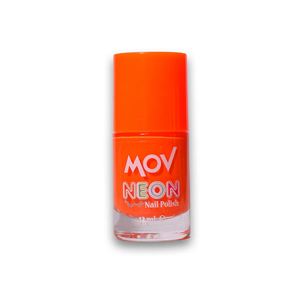 Mov Neon Nail Polish - Vibrant Turquoise Color, Long-Lasting & Quick-Drying - Nail Polish