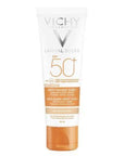 Vichy Capital Soleil SPF 50+ Tinted Sunscreen: Anti-Dark Spot Face Protection, Evens Skin Tone, High UVA/UVB Defense, Hypoallergenic Vichy SPF 50+ Tinted Sunscreen: Anti-Dark Spot, Even Skin sunscreen, SPF 50+ sunscreen, anti dark spot sunscreen, tinted sunscreen, sun protection for face, hypoallergenic sunscreen, sunscreen for dark spots, Vichy sunscreen, lekeleri gideren güneş kremi, leke karşıtı güneş kremi, sun protection, anti-aging, even skin tone, dark spot prevention, UVA protection, UVB protection,