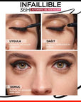 Loreal Paris Infaillible: Automatic Gel Matte Black Eyeliner - Waterproof, Smudge-Proof, & Long-Lasting 36H Definition Loreal Paris Eyeliner - Matte Black, Waterproof & Long-Lasting Loreal eyeliner, automatic gel eyeliner, matte black eyeliner, waterproof eyeliner, long lasting eyeliner, smudge proof eyeliner, retractable eyeliner, black gel eye pencil, 36 hour eyeliner, smoky eye makeup, eyeliner, gel eyeliner, black eyeliner, waterproof eye makeup, smudge proof eye makeup, long lasting eye makeup, retract