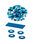 Plus Plus Construction Toy, Creative Building Blocks Set with 200 Pieces - Reusable and Travel-Friendly - Toy