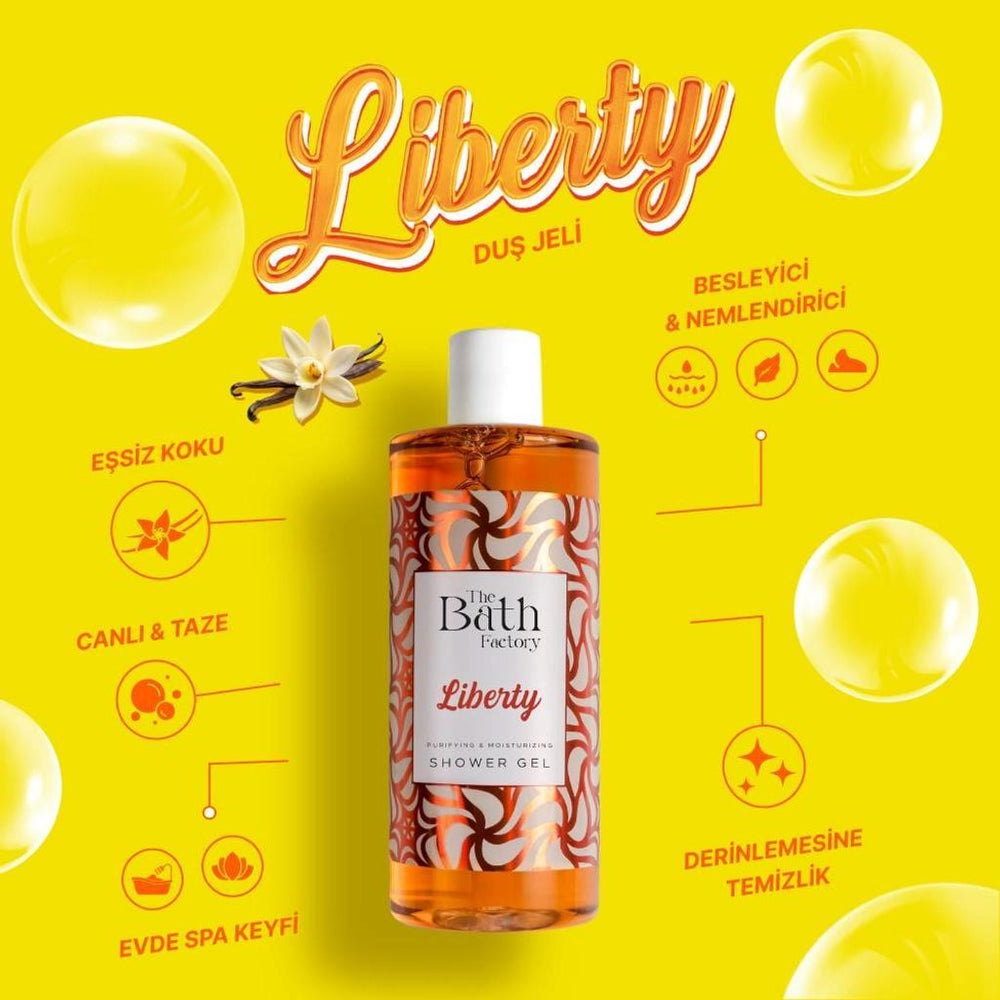 The Bath Factory Liberty Shower Gel for Fresh Skin 400 ml