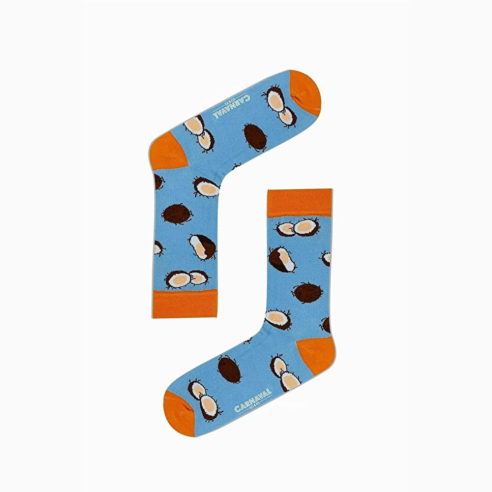 Carnaval Fruit-Themed Socks 5-Pack - Soft, Comfortable, and Stretchy Casual Socks for Everyday Wear - view 3