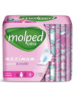 Molped Ultra Anatomik Long Sanitary Pads 8-Pack