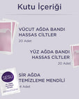 Sesu Sensitive Skin Wax Strips Set - 40 Count, Sugar-Free, Easy Hair Removal for Body & Face - view 5
