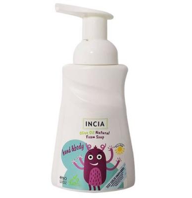 Incia Natural Foaming Soap for Children - Gentle, Paraben-Free, Olive Oil Based - 6.76 fl oz Incia Natural Foaming Soap for Kids - Gentle & Paraben-Free natural soap for children, olive oil soap, paraben-free soap, sulfate-free soap, gentle skincare for kids, organic baby soap, chemical-free baby products, natural baby skincare, gentle cleansing for children, nourishing soap for kids