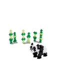 Plus Plus Panda 100 Piece Construction Toy Set in Reusable Tube - Danish Made for Creative Play - view 2