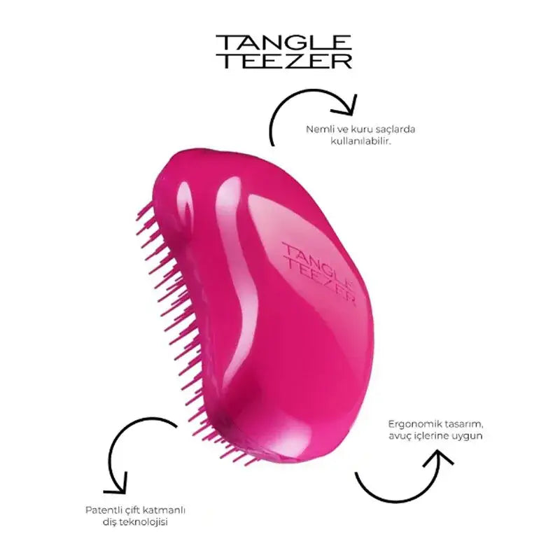 Tangle Teezer Original Fine & Fragile Detangling Brush Berry Bright