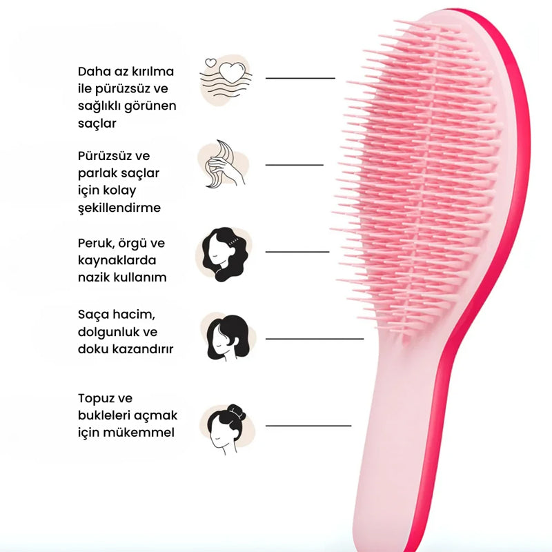 Tangle Teezer The Ultimate Styler Bright Pink Hairbrush