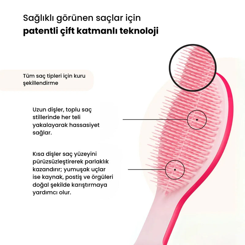 Tangle Teezer The Ultimate Styler Bright Pink Hairbrush