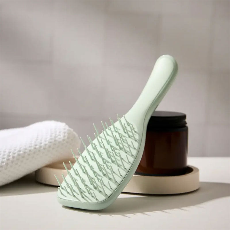 Tangle Teezer Extra Gentle Detangler Eucalyptus Green Brush