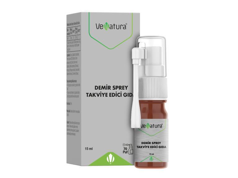Venatura Demir Sprey 15 Ml - Iron Supplement Spray for Children & Adults - Supports Healthy Iron Levels Venatura Demir Sprey 15 Ml - Iron Supplement Spray Iron supplement spray, Children's iron supplement, Demir sprey, Venatura Demir Sprey, Iron deficiency treatment, Healthy iron levels, Supplement for kids, Easy iron supplement, Convenient iron dosage, Reliable iron source, Health and wellness, Dietary supplement, Kids health