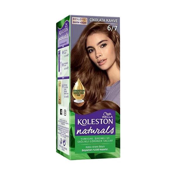 Koleston Naturals Chocolate Brown Hair Dye: Long Lasting Color & Gray Coverage with Coconut Oil - At Home Hair Coloring Kit Koleston Naturals Chocolate Hair Dye: Gray Coverage & Coconut Oil hair dye, chocolate brown hair dye, long lasting hair color, gray coverage hair dye, Koleston Naturals, Wella hair dye, hair color with coconut oil, hair coloring kit, at home hair dye, hair color, hair coloring, hair dye for women, hair dye for men, brown hair dye, coconut oil hair dye, intense color, gray hair coverage