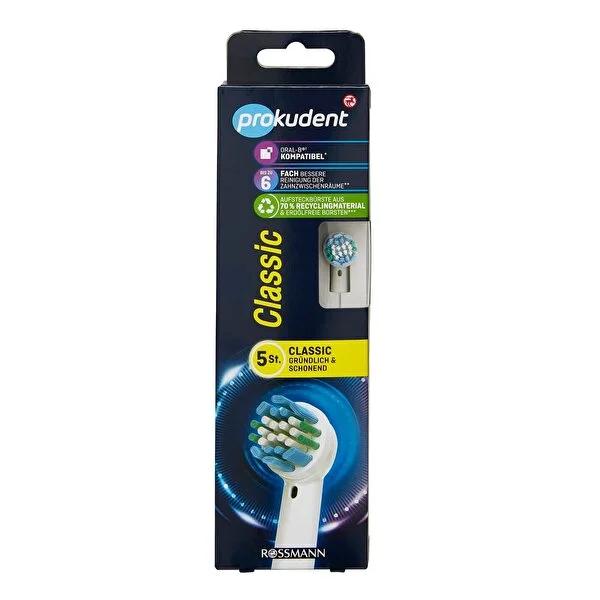 Prokudent Oral-B Compatible Replacement Toothbrush Heads - Flexible Bristle, Pack of 5 Prokudent Oral-B Replacement Toothbrush Heads - Flexible Bristle Prokudent toothbrush replacement heads, Oral-B compatible toothbrush heads, Electric toothbrush accessories, Replacement toothbrush heads pack of 5, Flexible bristle toothbrush heads, Oral care, Dental hygiene, Toothbrush accessories, Prokudent Oral-B compatible, Flexible bristle toothbrush, Oral-B toothbrush heads, Prokudent replacement heads, Toothbrush he