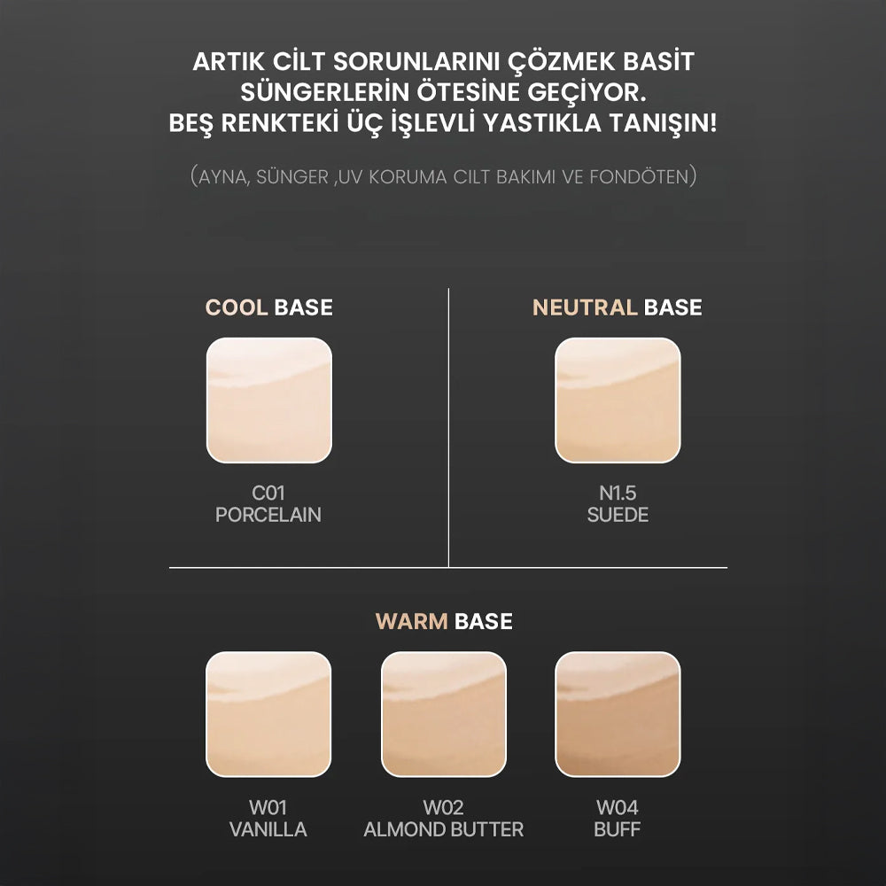 TFIT Cushion Foundation SPF50 N1.5 Suede 12g
