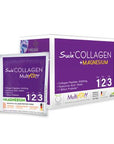 Suda Collagen Supplement with Hyaluronic Acid, Magnesium & Probiotics - 30 Sachets - image 2