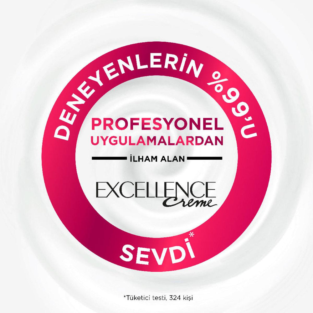 Loreal Paris Excellence Creme Hair Dye - 7.1 Küllü Kumral - Nourishing Permanent Hair Color for At-Home Use - view 5