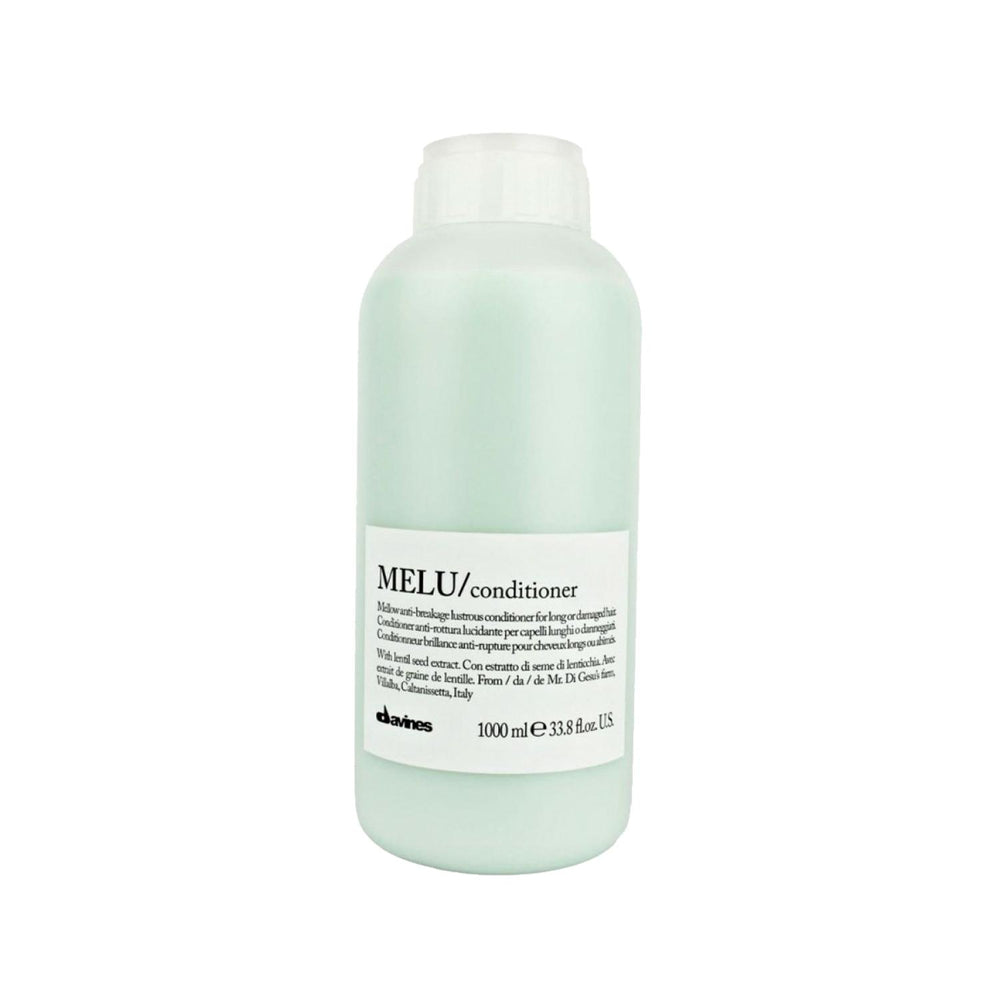 Davines Melu Mellow Breakage Prevention Shine Enhancement Hair Cream 1000ml - Nourishes Dry Damaged Hair Davines Melu Mellow Hair Cream - Prevents Breakage & Enhances Shine Davines Melu Mellow, Hair care product, Breakage prevention cream, Shine enhancement cream, 1000 ml hair treatment, Hair nourishment, Hair repair, Dry hair care, Damaged hair care, Hair shine, Hair breakage prevention, Davines hair products, Hair cream, Hair treatment