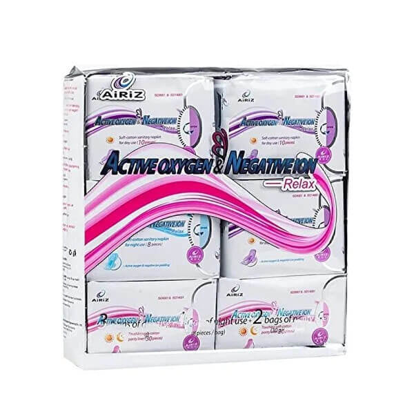 Tiens Airiz Sanitary Pads Multipack for Fresh Comfort 98 Count