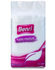 Benri Square Cotton Pads for Makeup Removal 35 Count