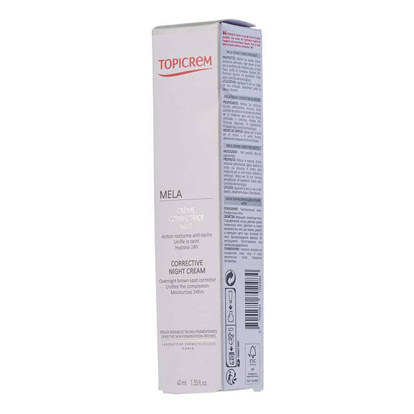Topicrem Mela Corrective Night Cream 40ml