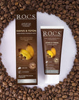 Rocs Coffee & Tobacco Stain Removal Toothpaste: Whiten Teeth, Fight Plaque & Cavities - For Coffee, Tea & Tobacco Users Rocs Toothpaste: Whiten Teeth, Remove Coffee & Tobacco Stains teeth whitening toothpaste, tobacco stain removal toothpaste, coffee stain removal toothpaste, anti-plaque toothpaste, cavity protection toothpaste, Rocs toothpaste, Rocs stain removal, Rocs Coffee & Tobacco, whitening toothpaste, toothpaste, teeth whitening, stain removal, anti-plaque, cavity protection, dental hygiene, oral ca