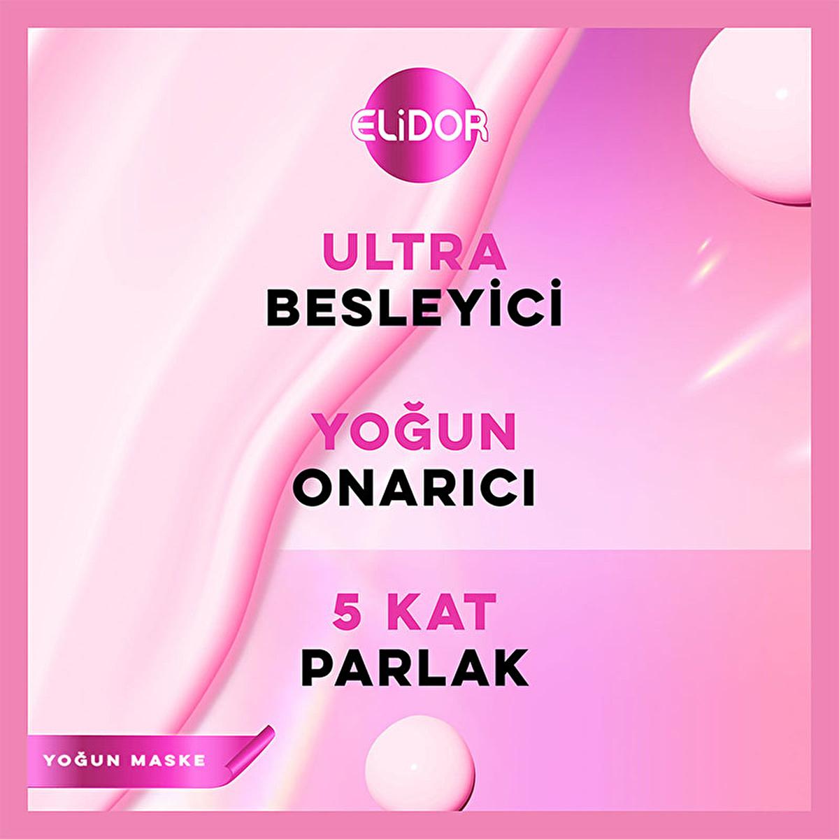 Elidor Ultra Işıltı 100 Onarıcı Maske - 7.44 fl oz Deep Conditioning Hair Treatment for Damaged Hair Repair and Shine Enhancement Elidor Ultra Işıltı Hair Mask - Deep Conditioning for Shine hair mask, deep conditioning hair treatment, shine enhancer, damaged hair repair, Elidor Ultra Işıltı, hair care, hair nourishment, shine enhancement, hair repair, hair health, hair shine, hair manageability, hair treatment, cosmetic hair care, hair wellness