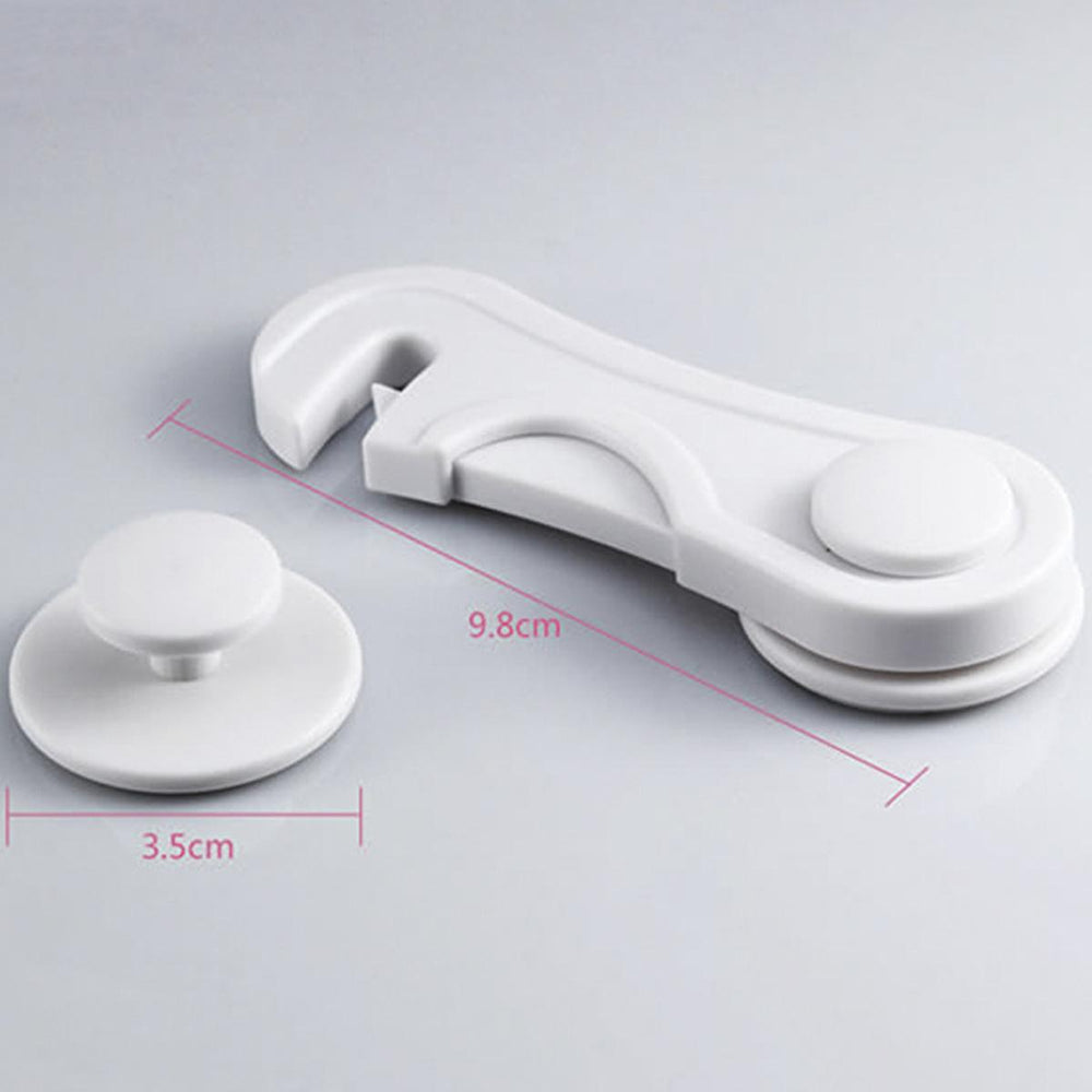 Miny Baby Cabinet Safety Lock - Child Safe Cabinet Locks with 3M Adhesive Tape, 2 Pack - view 4
