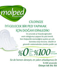 Molped Pure & Soft Organic Cotton Pads: Hypoallergenic, Chlorine & Paraben Free Sanitary Napkins for Sensitive Skin - 7 Count Molped Organic Cotton Pads: Sensitive Skin Protection organic cotton pads, hypoallergenic feminine pads, natural menstrual pads, sensitive skin sanitary pads, vegan period products, chlorine free pads, paraben free pads, soft menstrual pads, pure and soft pads, Molped Pure & Soft, feminine hygiene product, menstrual pads, sanitary napkins, organic pads, hypoallergenic pads, natural p