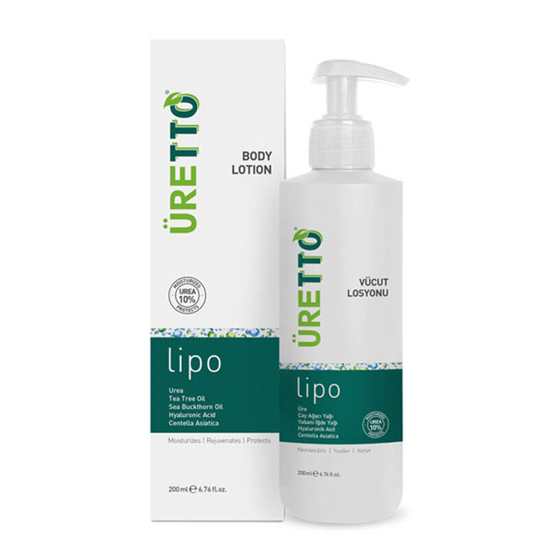 TTO Uretto Lipo Body Lotion with Tea Tree Oil 200 ml