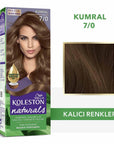 wella koleston naturals hair color package, before and after using wella koleston naturals hair color Wella Koleston Naturals Hair Color 7/0 - Rich Color & Nourishing Formula for Women and Teens | 1.7 fl oz Wella Koleston Naturals Hair Color 7/0 - Rich Color for Women & Teens hair-color, wella, natural-color, coconut-oil, hair-care, dye, women, teenagers, temporary-henna, ai-generated