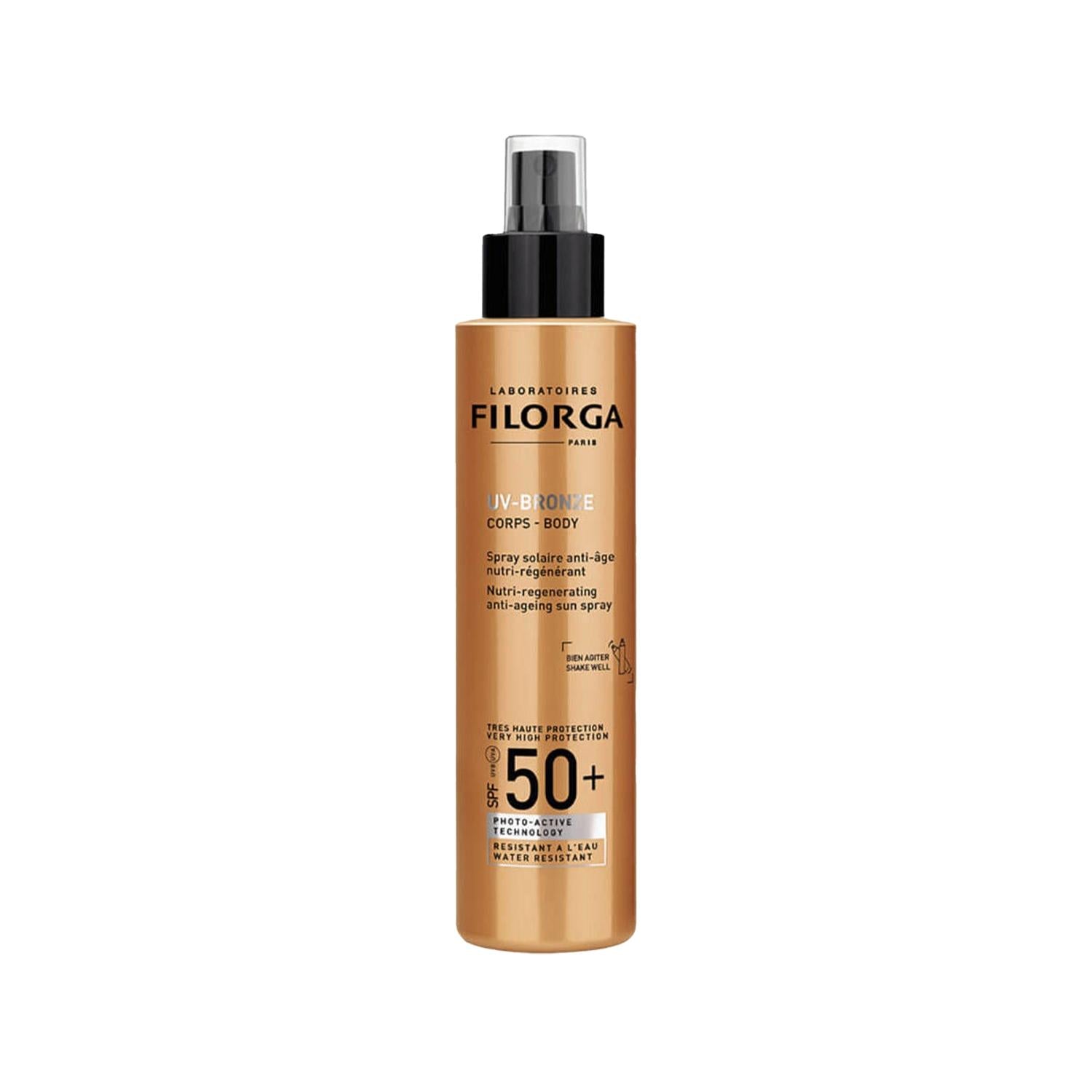 Filorga UV Bronze Body SPF 50+ Anti-Aging Bronzing Sunscreen Body Lotion - 150ml Filorga UV Bronze Body SPF 50+ Sunscreen & Anti-Aging Lotion SPF 50+ sunscreen, anti-aging body lotion, bronzing sunscreen, UV protection body care, Filorga UV Bronze Body, skincare, sun protection, anti-aging skincare, body care, cosmetic, sunscreen lotion, bronzing effect, healthy glow, sun-kissed skin, outdoor enthusiasts, skincare routine, sun care, protective skincare