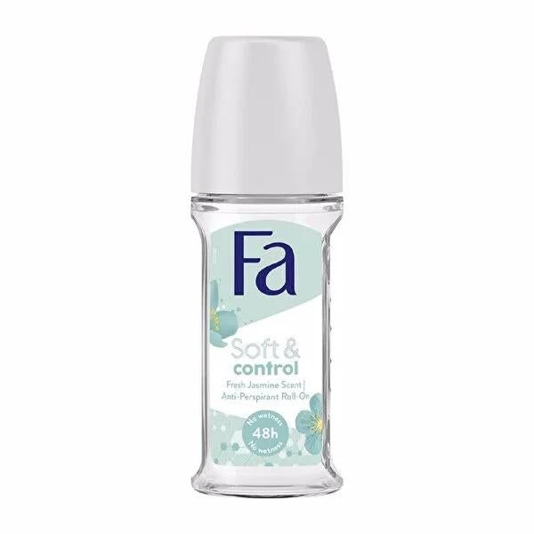 FA Deo Roll On Soft Control Jasmine - Gentle Deodorant Roll-On for All-Day Freshness FA Deo Roll On Soft Control Jasmine - Gentle Deodorant Deodorant Roll-On, Jasmine Fragrance, Soft Control Deodorant, Personal Hygiene Products, Long Lasting Freshness, Gentle Deodorant, Sensitive Skin Care, Roll-On Deodorant, Personal Care, Hygiene Essentials