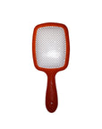 Janeke Ultra Tangler Hair Brush Orange & White