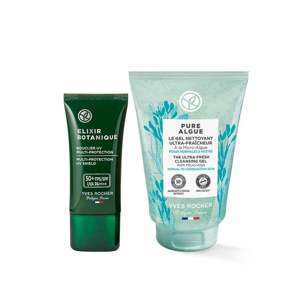 Kuru Skincare Set for Dry Skin - Anti-Aging Moisturizing Face Wash & SPF 50 Cream Kuru Skincare Set - Dry Skin Solution with SPF 50 Skincare set for dry skin, Anti-aging skincare products, SPF 50 face cream, Moisturizing face wash, Detoxifying face cream, Pure Algue skincare, Skincare routine, Dry skin solutions, Anti-aging benefits, Skincare with SPF, Hydrating skincare, Protective skincare, Skincare for dryness, Skincare essentials