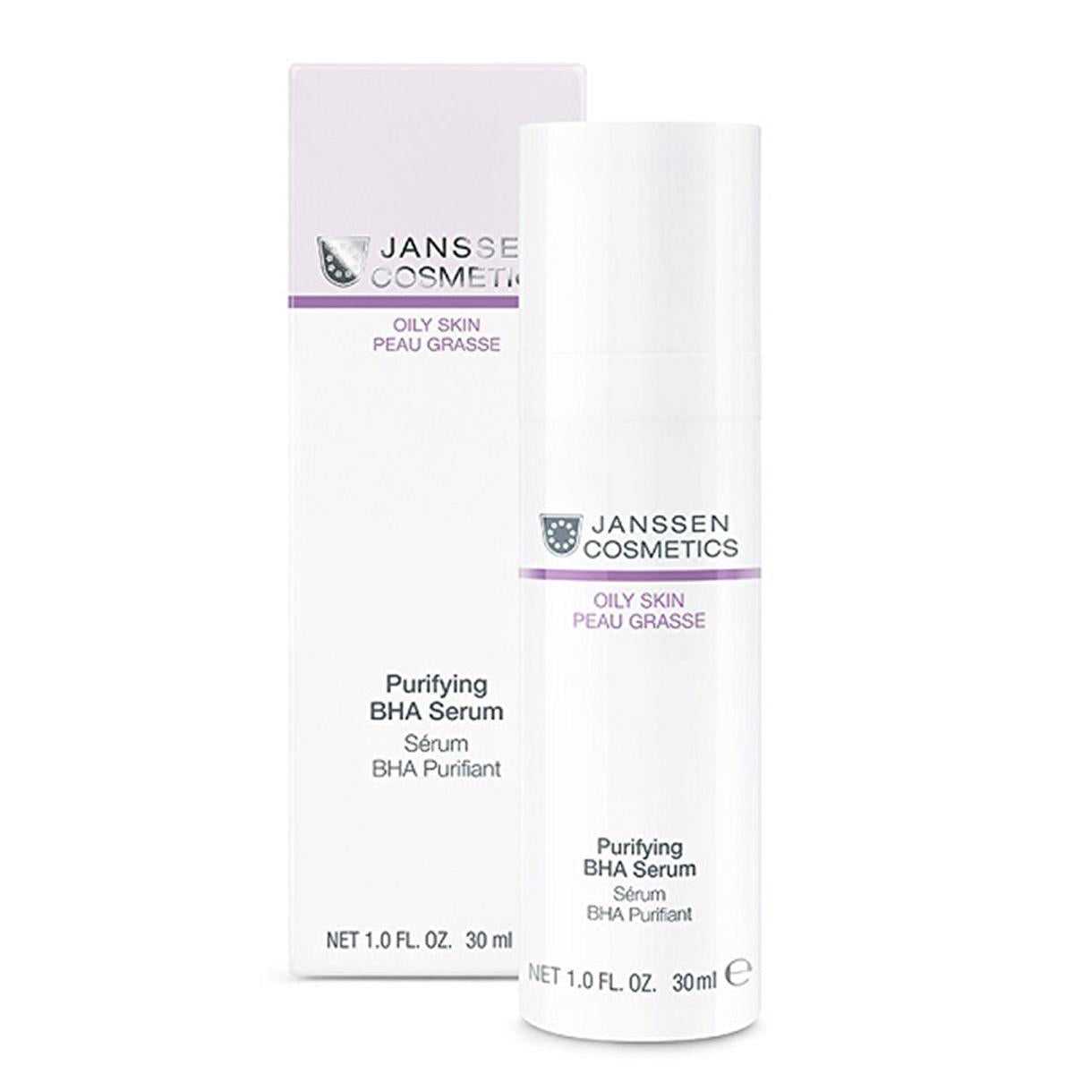Janssen Cosmetics Purifying BHA Serum - Sebum Control & Matlaştırıcı Serum for Oily Skin Janssen Purifying BHA Serum - Oily Skin Solution Purifying Serum, Sebum Control, Matlaştırıcı Serum, Salicylic Acid Serum, Oily Skin Care, Acne Treatment, Natural Skincare, Soothing Serum, Skincare, Cosmetics, Janssen Cosmetics, Blemish Control, Pore Purification