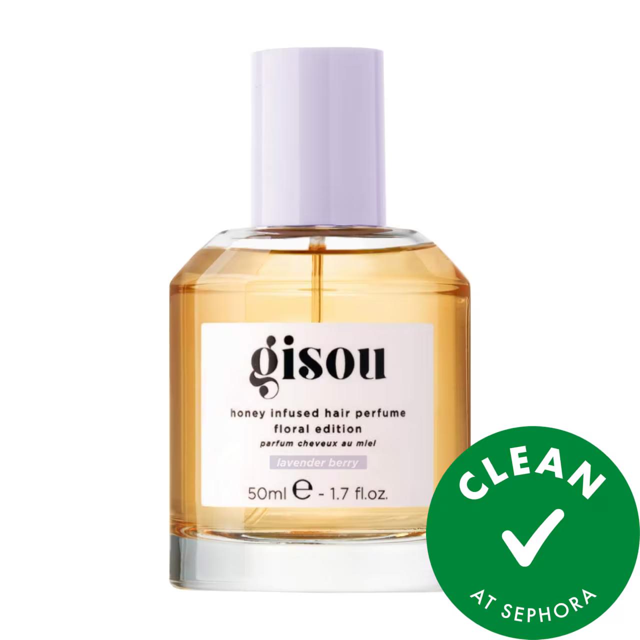 Gisou Lavender Berry Honey Infused Hair Perfume: Hydrate, Shine & Long-Lasting Scent - Cruelty-Free Argan Oil Hair Mist Gisou Lavender Berry Hair Perfume: Hydrate & Shine Lavender Berry Hair Perfume, Honey Infused Hair Perfume, Hydrating Hair Mist, Shine Enhancing Hair Fragrance, Cruelty-Free Hair Scent, Hair perfume for dry hair, Long lasting fragrance hair mist, Argan oil hair perfume, Hair Perfume, Hair Mist, Hair Fragrance, Lavender, Blackberry, Mirsalehi Honey, Argan Oil, Hydrating, Shine Enhancing, Cr