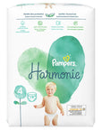 Prima Harmonie Baby Diapers Size 4 - Gentle, Plant-Based, Hypoallergenic - 19 Count Prima Harmonie Diapers Size 4 - Gentle & Hypoallergenic baby diapers, hypoallergenic diapers, plant-based diapers, Oeko-Tex certified diapers, overnight diapers, Prima Harmonie, size 4 diapers, gentle diapers, comfortable diapers, premium cotton diapers, soft diapers, dermatologically tested diapers, perfume-free diapers, lotion-free diapers, AB 26 allergen-free diapers, urine indicator diapers