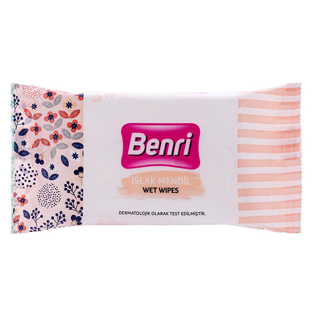Benri Wet Wipes 3-Pack of 15 - Gentle, Paraben-Free Hygiene on-the-Go - view 4