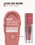 Flormar Kiss Me More: Long Lasting Liquid Matte Lipstick - Peach 004 | Transfer-Proof, Moisturizing, Highly Pigmented Lip Color Flormar Kiss Me More Lipstick - Long Lasting Matte Lip Color liquid matte lipstick, long lasting lipstick, transfer proof lipstick, moisturizing lipstick, highly pigmented lipstick, Flormar lipstick, matte lip color, peach lipstick, nude lipstick, lipstick, matte lipstick, lip color, long-lasting, transfer-proof, moisturizing, highly pigmented, Flormar, peach, nude, beauty, cosmeti