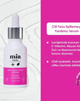 Mia Klinika Anti-Spot Serum for Skin Toning - Brightens, Evens Tone, 30ml Mia Klinika Anti-Spot Serum - Brightens & Evens Skin Tone anti-spot serum, skin toning serum, Vitamin C serum, Licorice Root Extract benefits, Niasinamid skin benefits, hyperpigmentation treatment, dark spot remover, even skin tone, skincare, cosmetics, beauty products, hyperpigmentation solution, brightening serum, skin brightening, glow up, radiant skin
